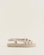 Alpargata Plana Holy White
